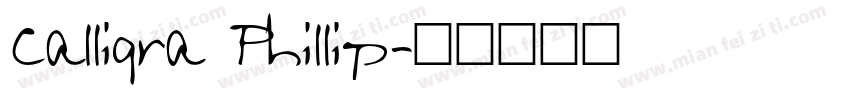 Calligra Phillip字体转换